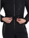 Miniatuur Poivre Blanc, Active Line W23-0831-WO/E ski overall dames Embossed Black zwart 