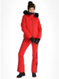 Miniatuur Poivre Blanc, Luxe Sport 24PBH0800/WO AA Jas gevoerd dames Scarlet Red Rood 