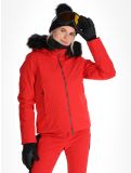 Miniatuur Poivre Blanc, Luxe Sport 24PBH0800/WO AA Jas gevoerd dames Scarlet Red Rood 