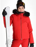 Miniatuur Poivre Blanc, Luxe Sport 24PBH0800/WO AA Jas gevoerd dames Scarlet Red Rood 