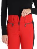 Miniatuur Poivre Blanc, Luxe Sport Line W23-0822-WO softshell skibroek dames Scarlet Red / Black rood, zwart 