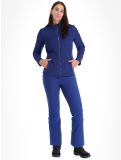 Miniatuur Poivre Blanc, Luxe Sport Line W23-1603-WO/S vest dames Smock Infinity Blue blauw 