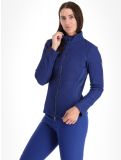 Miniatuur Poivre Blanc, Luxe Sport Line W23-1603-WO/S vest dames Smock Infinity Blue blauw 