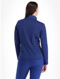 Miniatuur Poivre Blanc, Luxe Sport Line W23-1603-WO/S vest dames Smock Infinity Blue blauw 