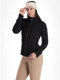 Miniatuur Poivre Blanc, Luxe Sport Line W23-1603-WO/S vest dames Smock Black zwart 