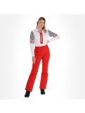 Miniatuur Poivre Blanc, Stretch Ski Pants skibroek dames scarlet rood 