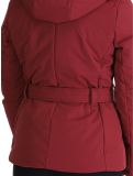 Miniatuur Poivre Blanc, Traditional 24PBH0801/WO AA Jas gevoerd dames Burgundy Red Rood 