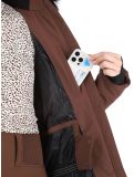 Miniatuur Poivre Blanc, Traditional 24PBH0802/WO AA Jas gevoerd dames Choco Brown Bruin 