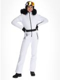 Miniatuur Poivre Blanc, Traditional 24PBH0831/WO/A DA Ski-overall dames White Wit 