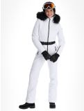 Miniatuur Poivre Blanc, Traditional 24PBH0831/WO/A DA Ski-overall dames White Wit 