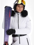 Miniatuur Poivre Blanc, Traditional 24PBH0831/WO/A DA Ski-overall dames White Wit 