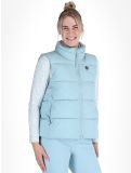 Miniatuur Poivre Blanc, Traditional 24PBH1205/WO/B EC bodywarmer dames Aloe Blue Blauw 