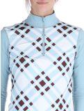 Miniatuur Poivre Blanc, Traditional 24PBH1940/WO/C GA Ski pully dames Cross Aloe Blue Blauw, Wit 