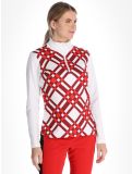 Miniatuur Poivre Blanc, Traditional 24PBH1940/WO/C GA Ski pully dames Cross Scarlet Red Rood 