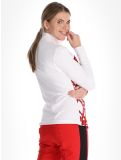 Miniatuur Poivre Blanc, Traditional 24PBH1940/WO/C GA Ski pully dames Cross Scarlet Red Rood 