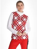 Miniatuur Poivre Blanc, Traditional 24PBH1940/WO/C GA Ski pully dames Cross Scarlet Red Rood 