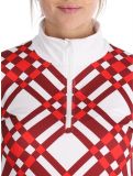 Miniatuur Poivre Blanc, Traditional 24PBH1940/WO/C GA Ski pully dames Cross Scarlet Red Rood 