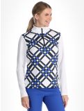 Miniatuur Poivre Blanc, Traditional 24PBH1940/WO/C GA Ski pully dames Cross Acid Blue Blauw, Wit 