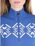 Miniatuur Poivre Blanc, Traditional 24PBH3540/WO GA Ski pully dames Acid Blue Blauw 