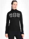 Miniatuur Poivre Blanc, Traditional 24PBH3540/WO GA Ski pully dames Black Zwart 