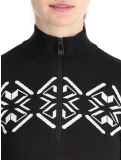 Miniatuur Poivre Blanc, Traditional 24PBH3540/WO GA Ski pully dames Black Zwart 