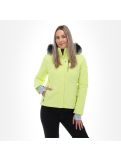 Miniatuur Poivre Blanc, W20-0802-Wo/A ski-jas slim fit dames aurora Geel