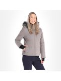 Miniatuur Poivre Blanc, W20-0802-Wo/A ski-jas slim fit dames rock Bruin