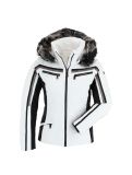 Miniatuur Poivre Blanc, W20-1002-Wo/A ski-jas slim fit dames multicolour Wit