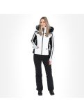 Miniatuur Poivre Blanc, W20-1002-Wo/A ski-jas slim fit dames multicolour Wit