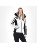 Miniatuur Poivre Blanc, W20-1002-Wo/A ski-jas slim fit dames multicolour Wit