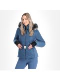 Miniatuur Poivre Blanc, W20-1003-Wo/A ski-jas slim fit dames fancy twilight Blauw