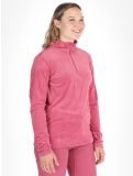 Miniatuur Protest, PRTGAIL 1/4 zip GA Ski pully dames Rose Dust Roze 