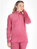 Miniatuur Protest, PRTGAIL 1/4 zip GA Ski pully dames Rose Dust Roze 