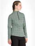 Miniatuur Protest, PRTKACEY 1/4 zip GA Ski pully dames Green Baygreen Groen 