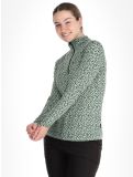 Miniatuur Protest, PRTKACEY 1/4 zip GA Ski pully dames Green Baygreen Groen 