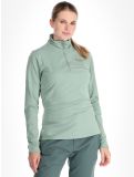 Miniatuur Protest, PRTLUNAR 1/4 zip GA Ski pully dames Green Baygreen Groen 