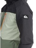 Miniatuur Quiksilver, Dawson AA Jas gevoerd heren Sea Spray Groen, Zwart 