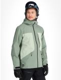 Miniatuur Quiksilver, Forever Strecht Gore-Tex AA Jas gevoerd heren Sea Spray Groen 