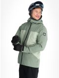 Miniatuur Quiksilver, Forever Strecht Gore-Tex AA Jas gevoerd heren Sea Spray Groen 