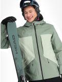 Miniatuur Quiksilver, Forever Strecht Gore-Tex AA Jas gevoerd heren Sea Spray Groen 