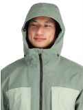 Miniatuur Quiksilver, Forever Strecht Gore-Tex AA Jas gevoerd heren Sea Spray Groen 