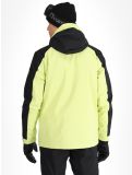 Miniatuur Quiksilver, Mission Block AA Jas gevoerd heren Celery Green Groen, Zwart 