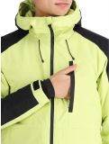 Miniatuur Quiksilver, Mission Block AA Jas gevoerd heren Celery Green Groen, Zwart 