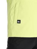 Miniatuur Quiksilver, Mission Block AA Jas gevoerd heren Celery Green Groen, Zwart 