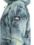 Miniatuur Quiksilver, Mission Printed AA Jas gevoerd heren Space Stone Celery Green Groen 