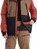 Miniatuur Quiksilver, Sycamore ski-jas heren Cub bruin, rood, zwart 