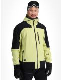 Miniatuur Quiksilver, Ultralight 20K AA Jas gevoerd heren Celery Green Groen, Zwart 