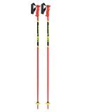 Miniatuur Leki, Racing Kids skistokken kinderen Bright Red / Black / Neon Yellow geel, rood, zwart 