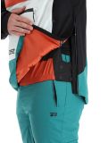 Miniatuur Rehall, Dennis-R winter anorak heren Teal green blauw, grijs 