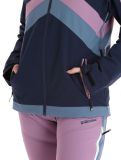 Miniatuur Rehall, June-R ski-jas dames Navy blauw, paars 